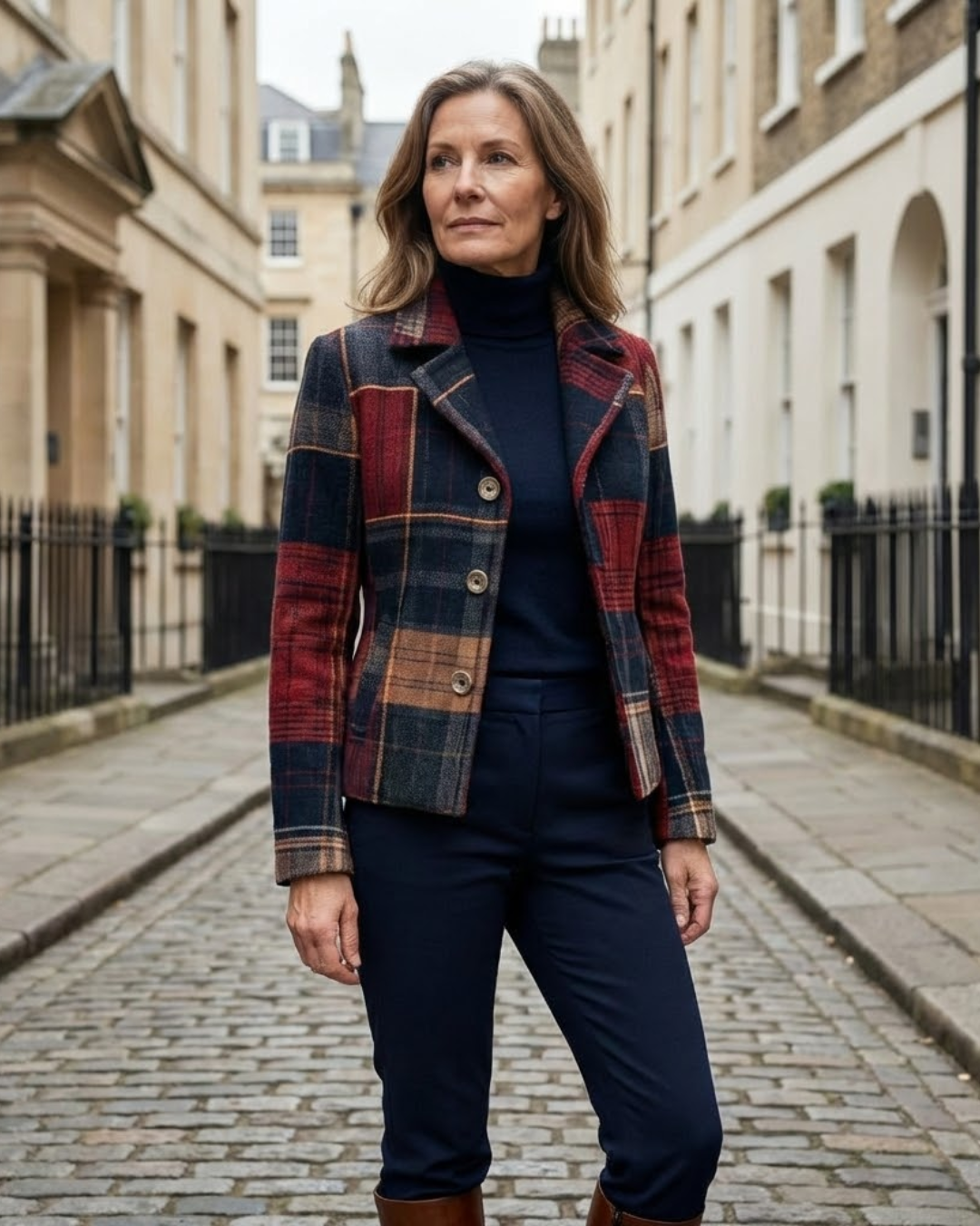 Ruby | Timeless Plaid Jacket