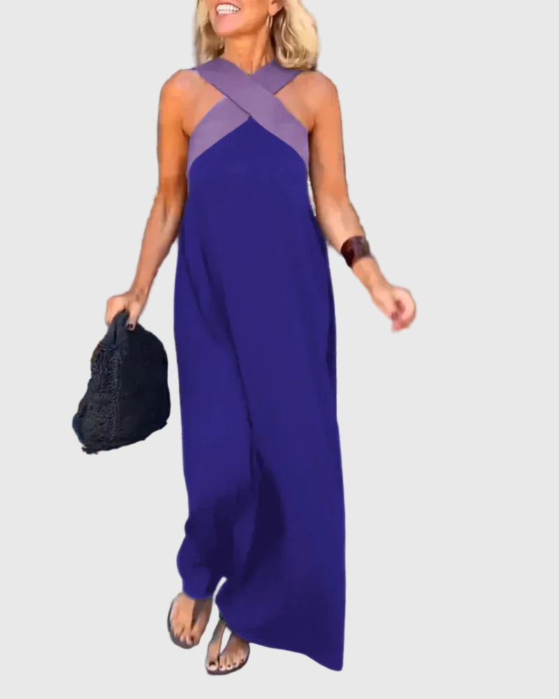 Julie™ | Halterneck Maxi Dress