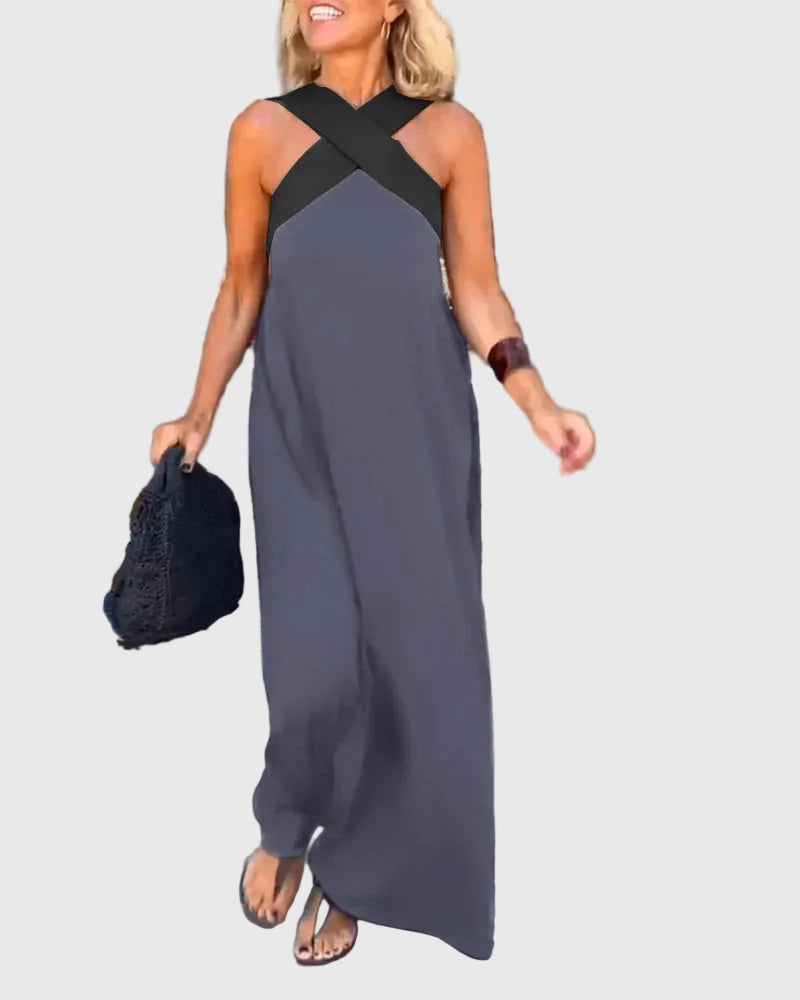Rachel™ | Crossover Maxi Dress