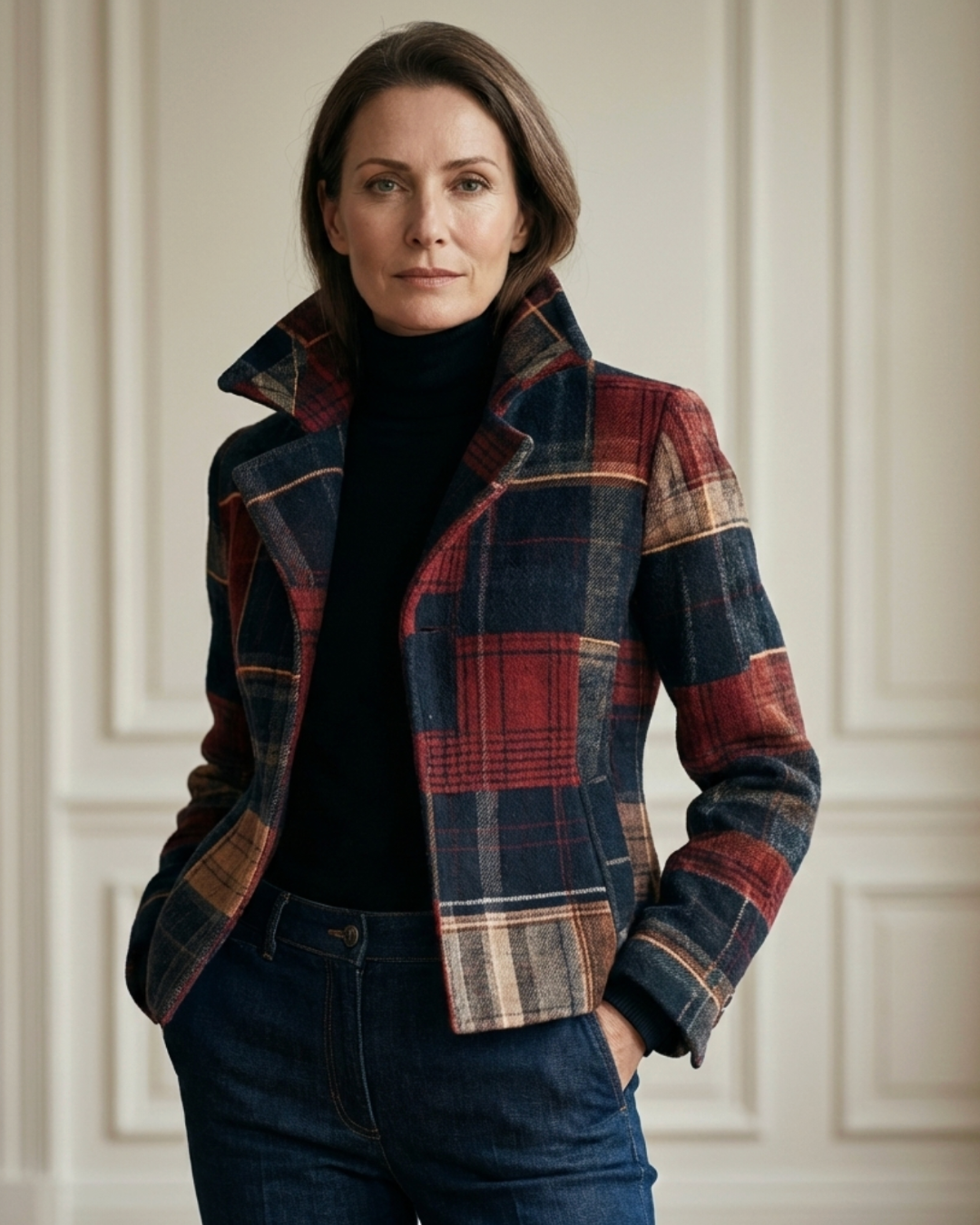 Ruby | Timeless Plaid Jacket