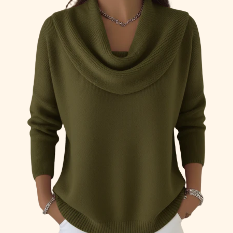 Gwen | Elegant Collared Sweater