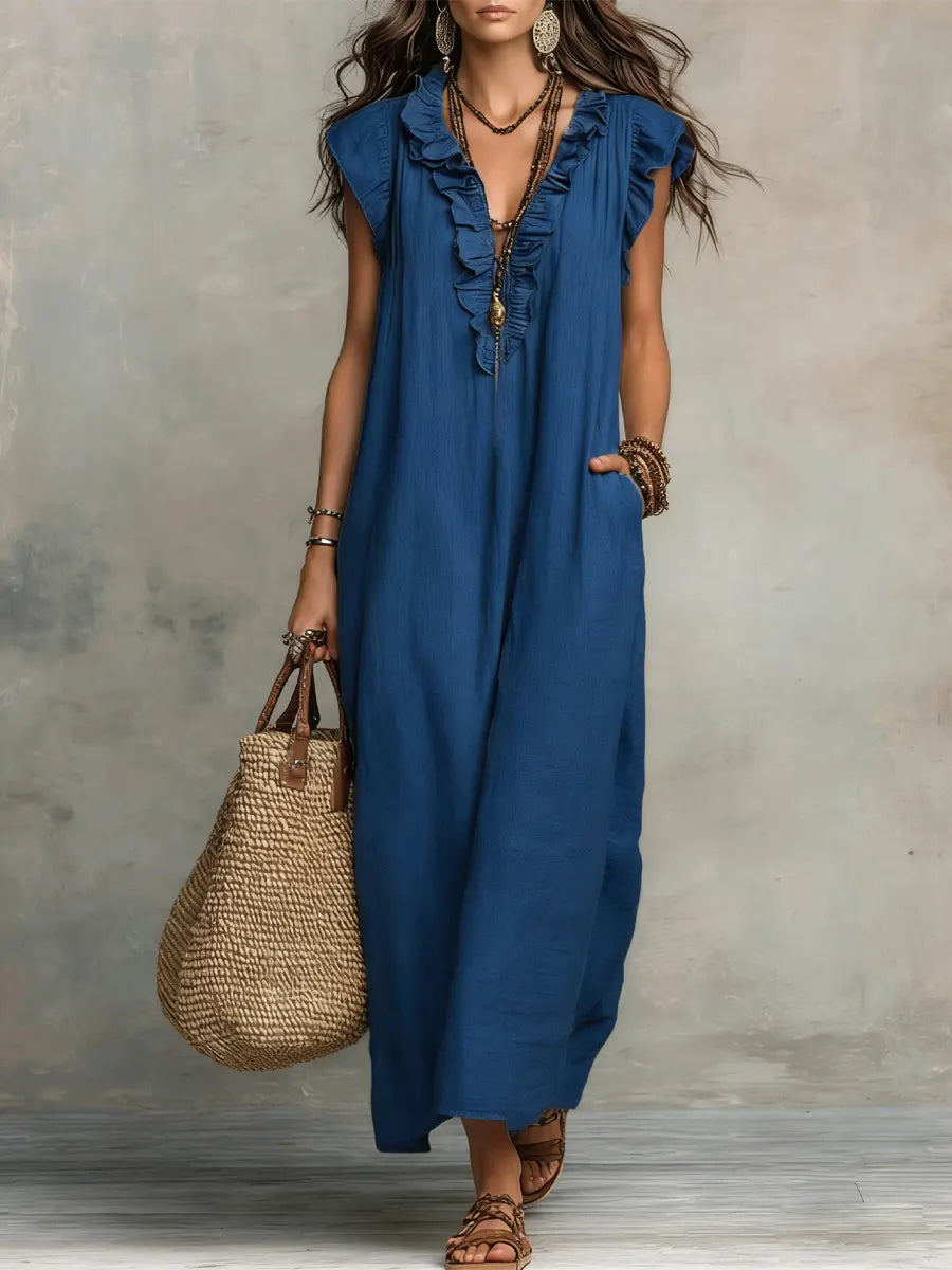 Alya | Long Bohemian Dress
