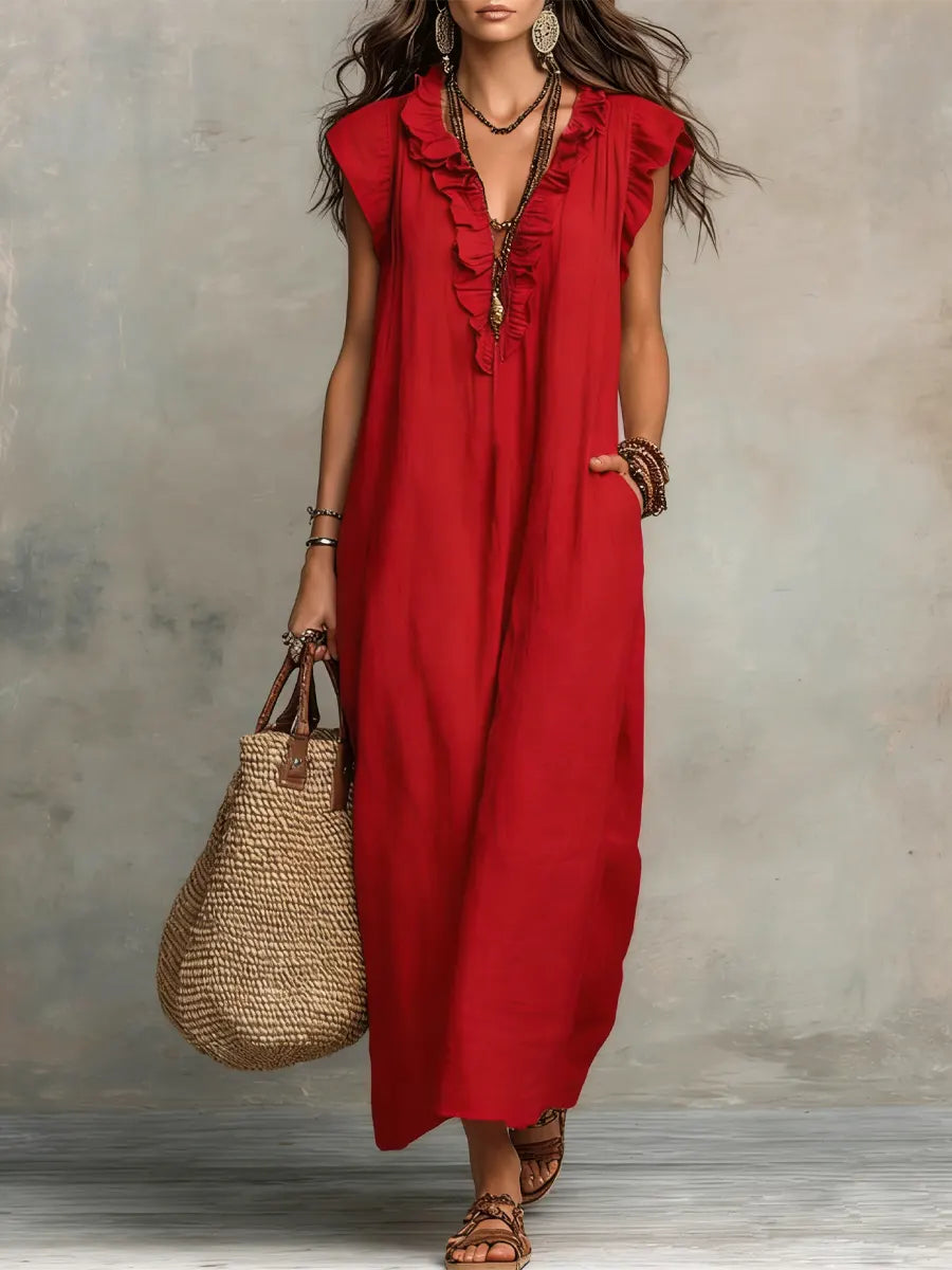 Alya | Long Bohemian Dress