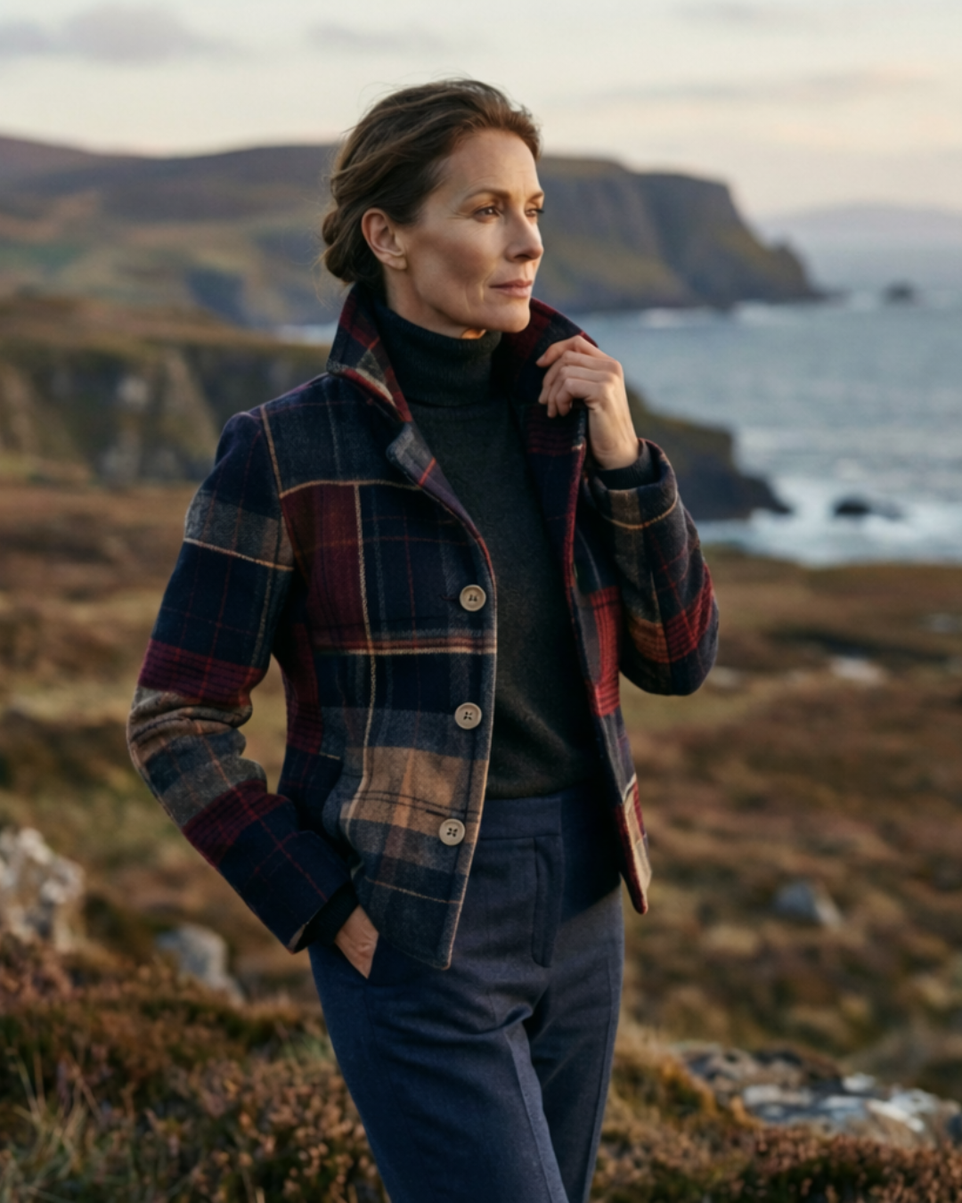 Ruby | Timeless Plaid Jacket