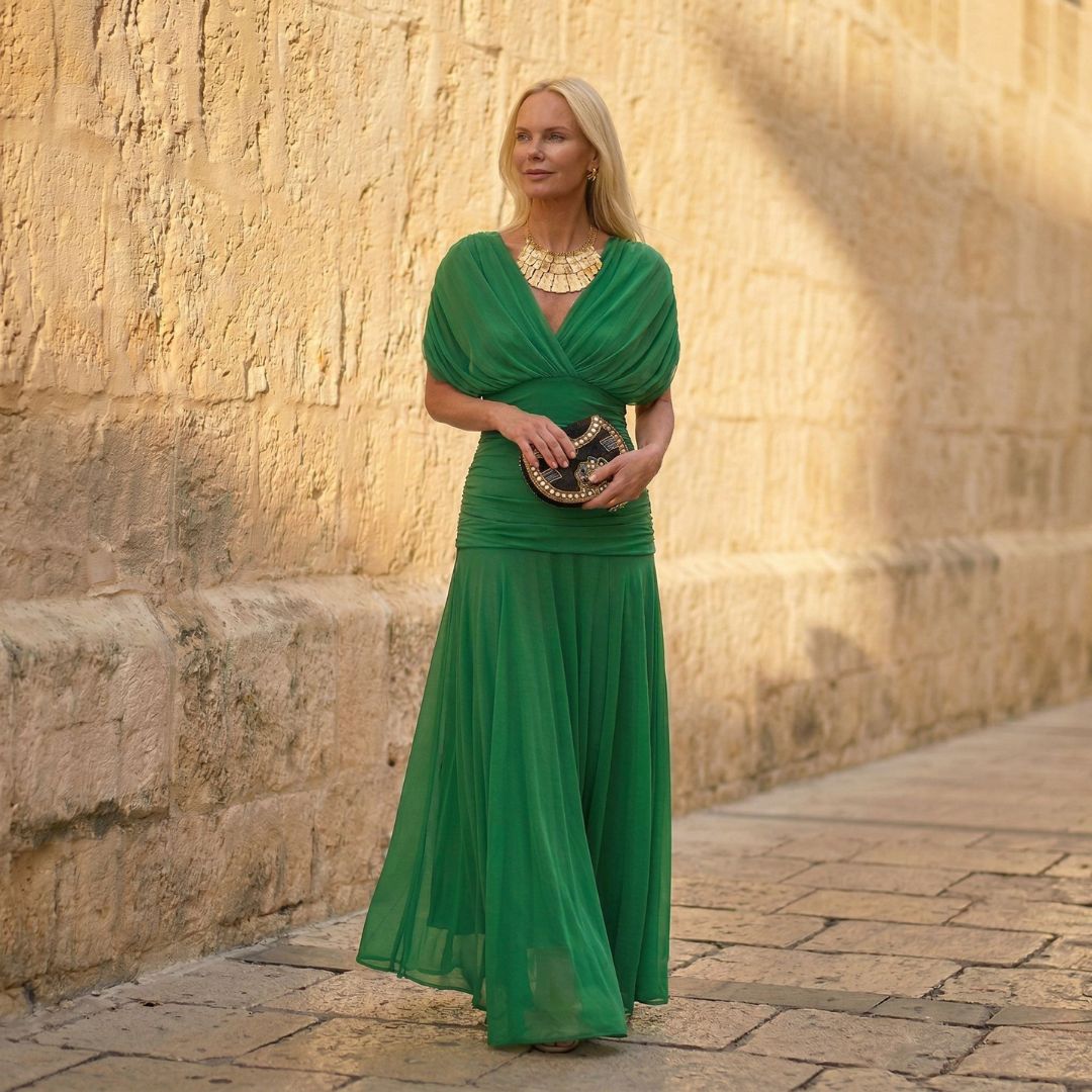 Gabrielle™ | Kelly Green Dress