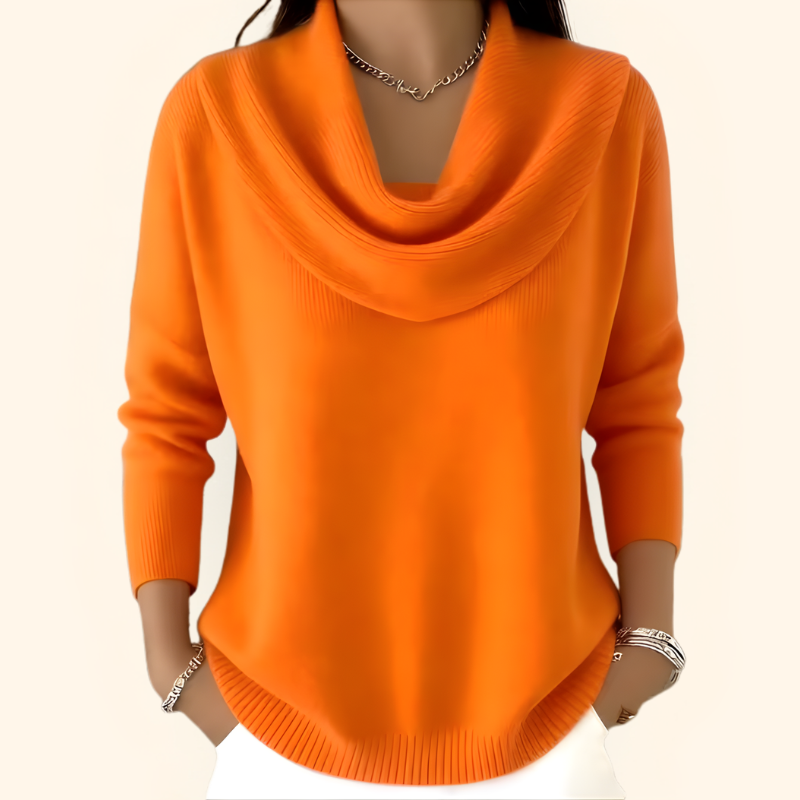 Gwen | Elegant Collared Sweater