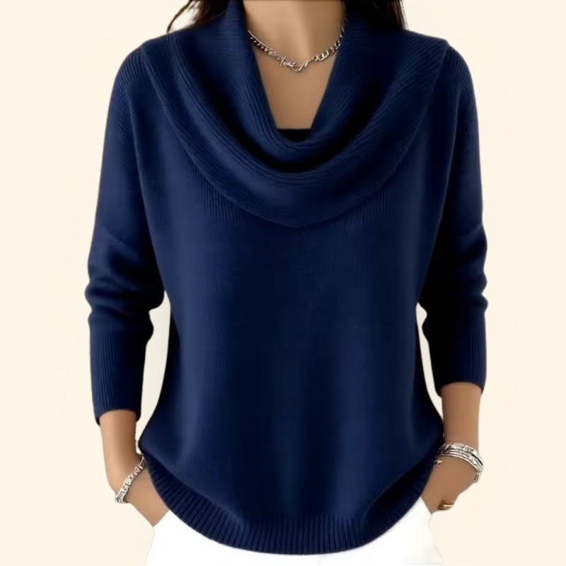 Gwen | Elegant Collared Sweater