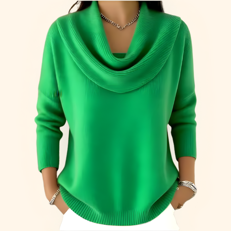 Gwen | Elegant Collared Sweater
