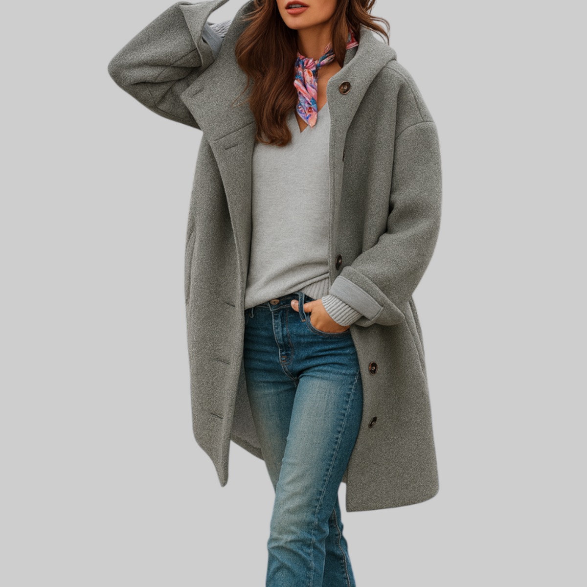 Grace™ | Hooded Everyday Coat
