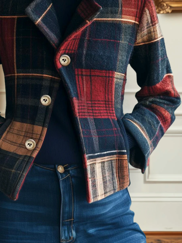 Ruby | Timeless Plaid Jacket