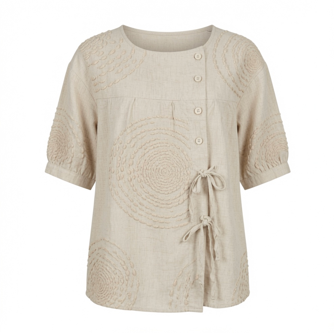 Mirabelle | Embroidered Casual Top