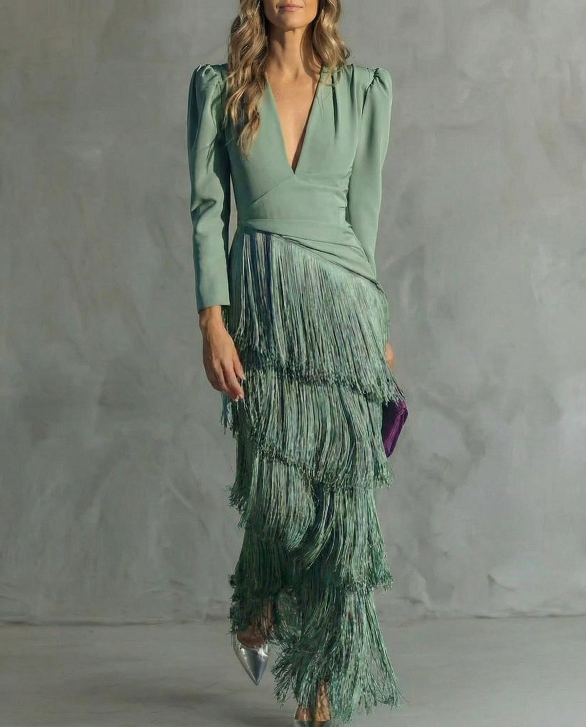 Lana™ | Fringed Tiered Maxi Dress