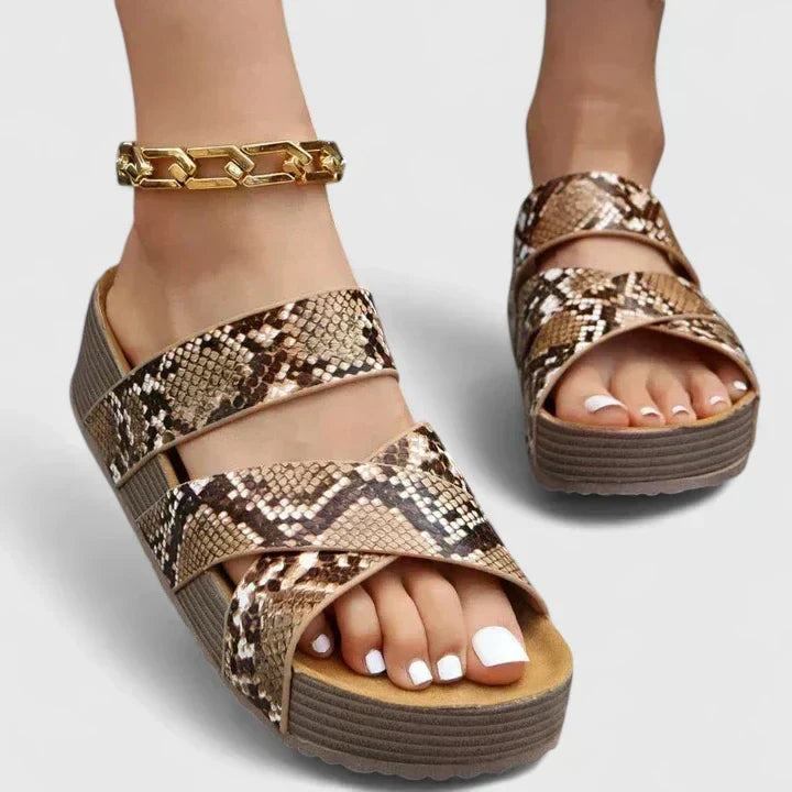 Nadia™ | Woven Comfort Sandals