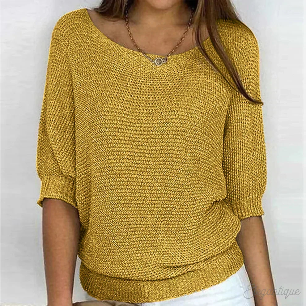 Georgia | Relaxed Knit Top