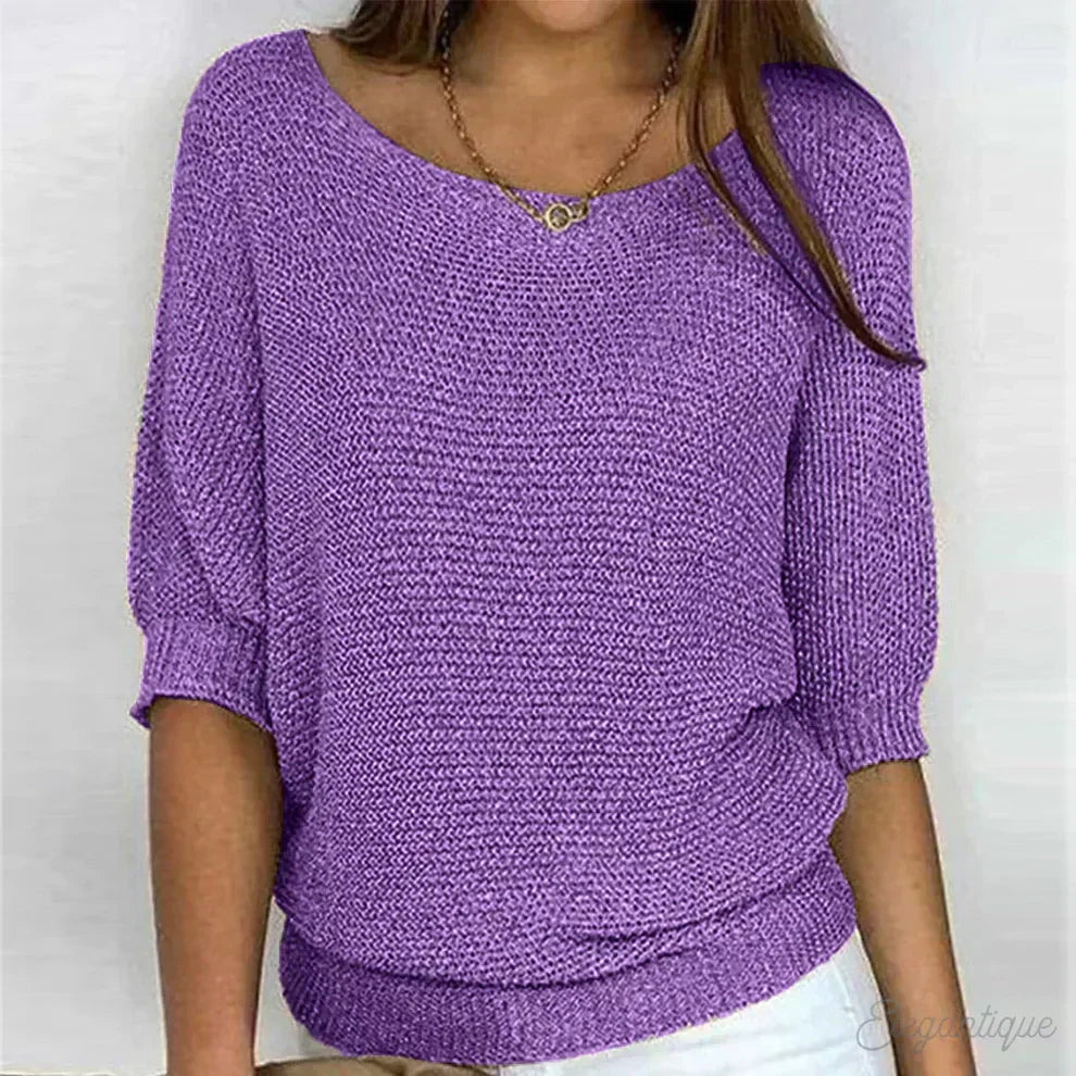 Georgia | Relaxed Knit Top